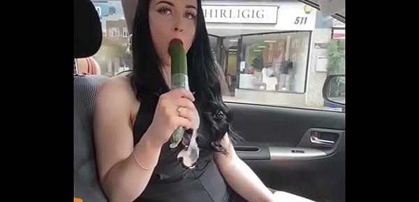  Want to see what I do with cucumbers in public